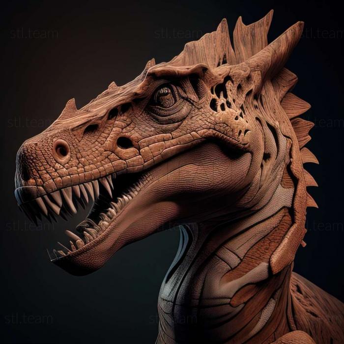 3D модель Маджунгазавр (STL)